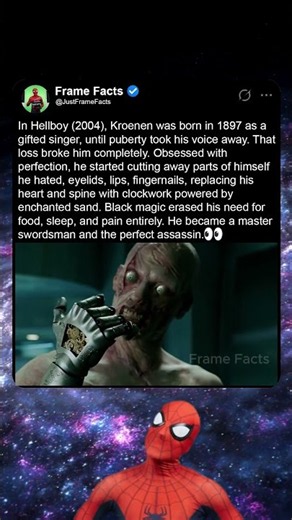 In Hellboy (2004), Kroenen Erased His Own Humanity 😳