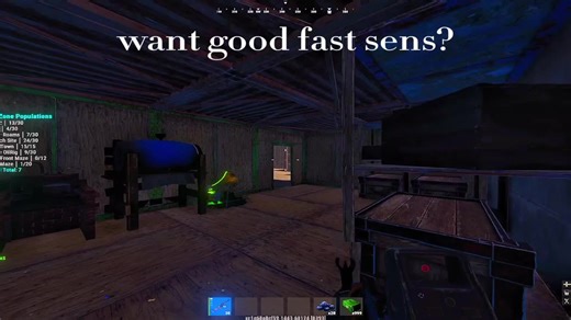 Fast Sensitivity Settings for Rust Console