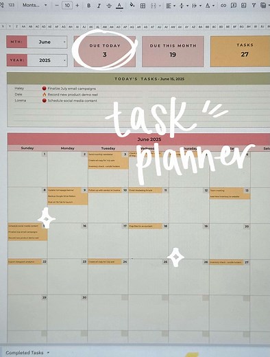 Ultimate Task Tracker Template for Google Sheets