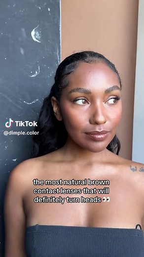 The Most Natural Brown Contact Lenses for Captivating Eyes 👀