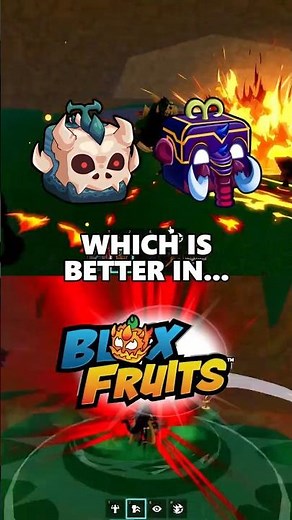 Which is BETTER? T-REX Fruit VS MAMMOTH Fruit in Blox Fruits #bloxfruits