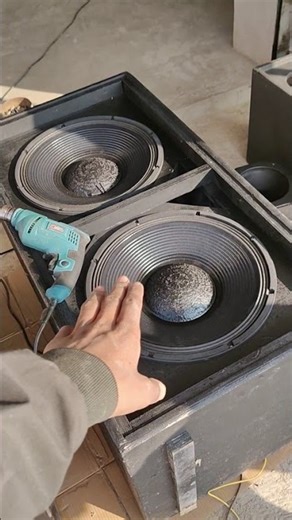 Dual 15 Fitting Complete Speaker's With Wirring 🔥🔥🔥[Ak electronic hazaribag]