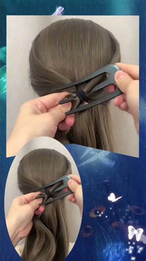 Hairpin and updo tutorial#Everyday hairstyles#Simple compilation and distribution#Bun