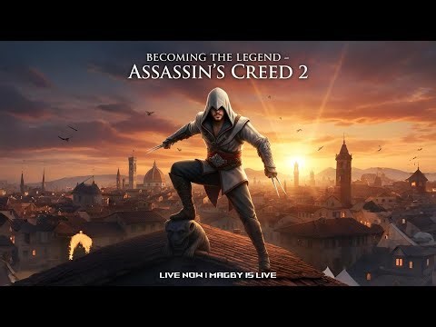 🔴LIVE - Assassin’s Creed II Live — The Rise of Ezio Auditore da Firanze Begins