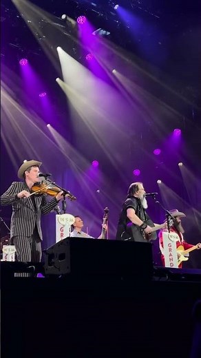 Taking a ride on the Hillbilly Highway with our good friend Mr. Steve Earle on the Opry stage!