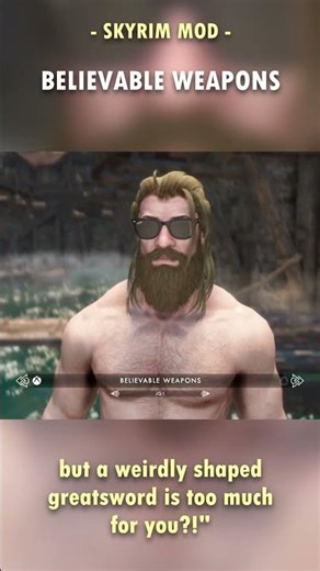 Skyrim's Weapons are FINALLY way Cooler! ⚔️