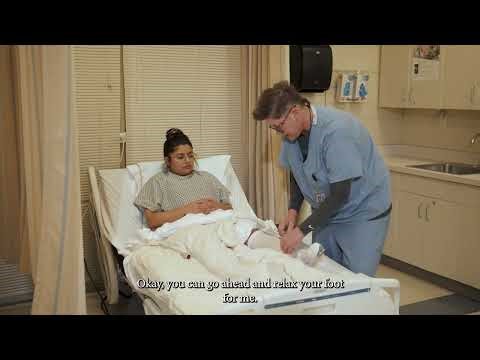 Skill 2 - Applies One Knee-High Elastic Stocking