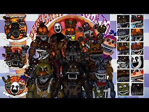 Freddy Fazbear's Pizzeria Simulator - Animatronics FNaF4 (Mod)