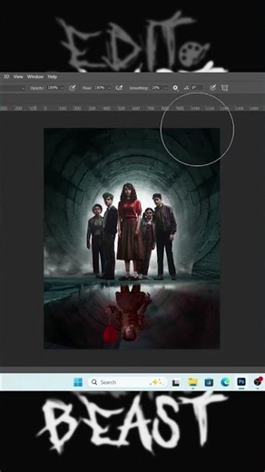 Movie poster design #mobie#itmovie #posterdesign