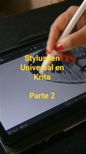 Styluspen Universal en Krita (Android) parte 2