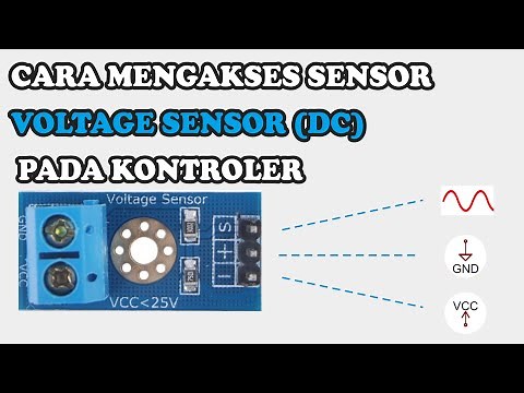 VOLTAGE SENSOR • ARDUINO • How to Access the Voltage Sensor on the Controller