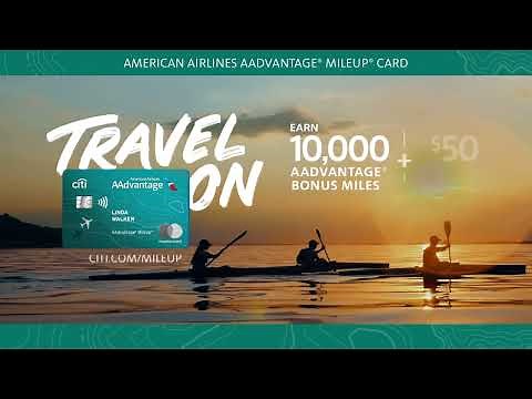 Citi: American Airlines AAdvantage® MileUp® Card | Travel On :15