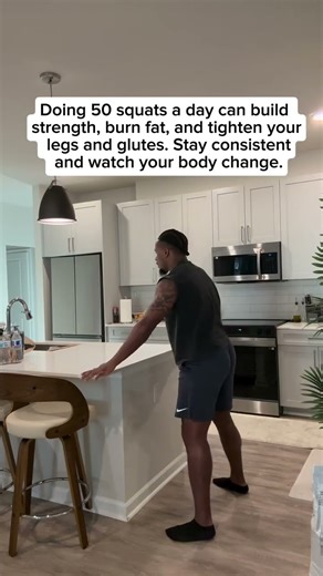 50 Squats A Day Burn Fat Fast. Thank Me Later. Subscribe For More ! #fatloss #squat