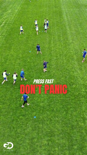 🐺⚽ RONDO 8v2 | NONSTOP PRESS (NO REST) 🔥 8 keep it, 2 press like crazy 😈. If the defenders don’t win it within 10 passes ⏱️➡️ they sprint out and 2 new defenders jump in 🔄💨. If they win it, the team in possession does 5 quick push-ups/jumps 😭🔥 and play restarts fast. Coaching: scan early 👀, one-touch when possible ⚡️, split defenders, counter-press instantly 🐺. 👉 Full setup progressions: https://herohero.co/gameondrills/invites/RNZSQPJTJB 🚀 #rondo #soccertraining #pressing #footballtr