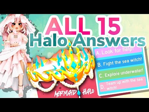 ALL 15 FOUNTAIN STORIES TO WIN ROYALE HIGH MERMAID HALO 2021