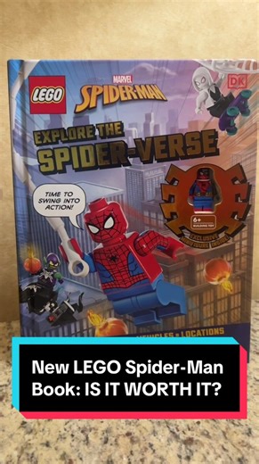 REVIEW: LEGO Spider-Man “Explore the Spider-Verse” Book with Exclusive Cyborg Spider-Man Minifig 💥 Do you plan on picking this one up? #lego #legomarvel #legospiderman #spiderman #legocollector #legoreview #marvel #marvelcomics #filmandtelevision