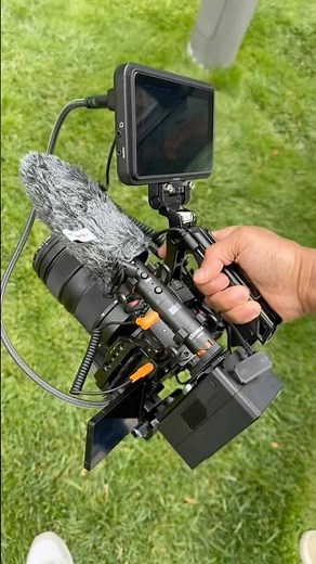 Filming Handheld with the Lumix S5II 🎥 #lumix #videocamera #camera