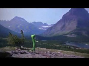 Geico commercial - Gecko meets bullwinkle and Rocky