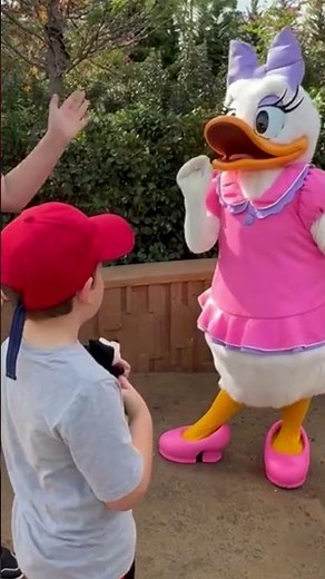 Meeting Daisy Duck & Donald Duck Meet & Greet in Mexico EPCOT at Disney World