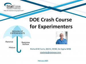 DOE Crash Course for Experimenters