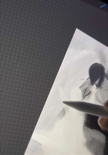 Fallen Curious Angel Drawing Tutorial in Procreate