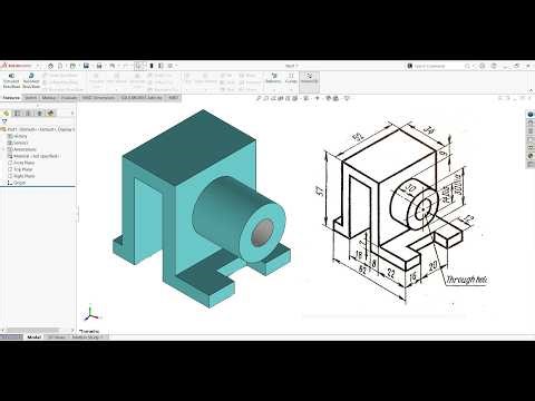 Solidworks part modeling tutorial-45#jscadcam #Solidworkstutorial #Solidworkspartmodeling
