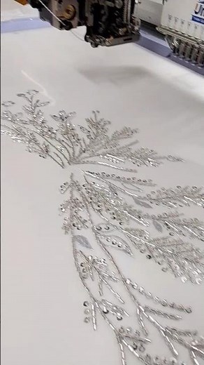 Computerized Embroidery Machine work Demo 2025 || Machine Stitching #mrpremrider #embroiderymach