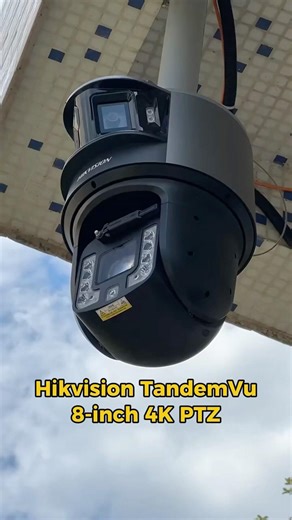 48× Optical Zoom Dual-View System for Wide-Area Monitoring#hikvision #outdoorcamera #shorts