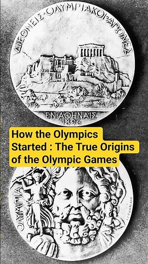 How the Olympics Started in 60 Seconds | The True Origins of the Olympic Games #history #olympic