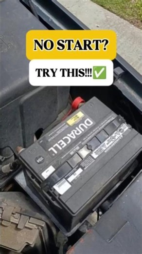 Fix your no-start problem with one simple swap #battery #carfix #DIY