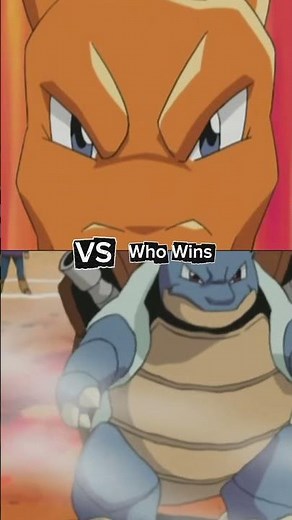 Charizard vs blastoise #pokemon #charizard #blastoise