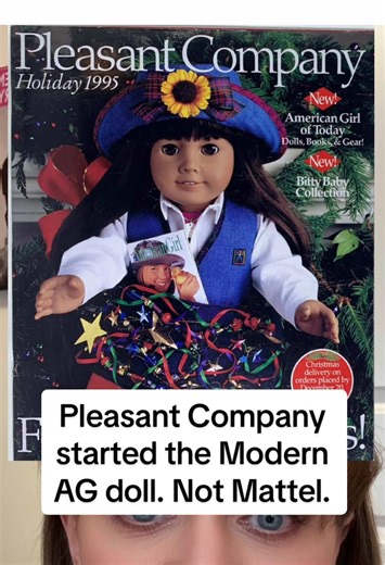 Mattel didn’t invent the “modern” American Girl doll. The notion that Pleasant Roland only made historical AG dolls isn’t true. (And honestly , I couldn’t stand these dolls that weren’t historical at the time.) More of my thoughts. You may or may not agree with them. #americangirldolls #dolls #agdoll #americangirl #americangirldoll @American Girl