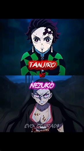Tanjiro vs Nezuko