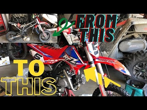 Building A 150cc Pit Bike in 12 minutes | Apollo RFZ 150CC Swap Part 3: Engine Install