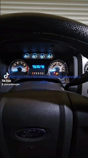 2009-2014 Ford F150 How to Convert Kilometers to Miles #automobile #fordf150 #fordfseries #diy