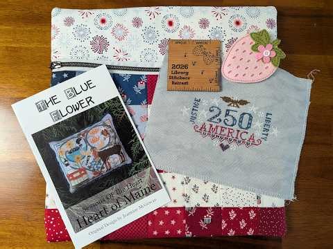 Flosstube #222 - Another Fantastic Library Stitchers' Retreat