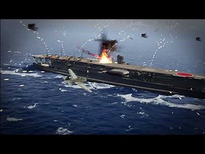 The Battle of Midway - Sinking of the IJN Hiryū - 3D Animated