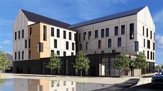 Indy breaks ground on city’s first government funded low-barrier homeless shelter