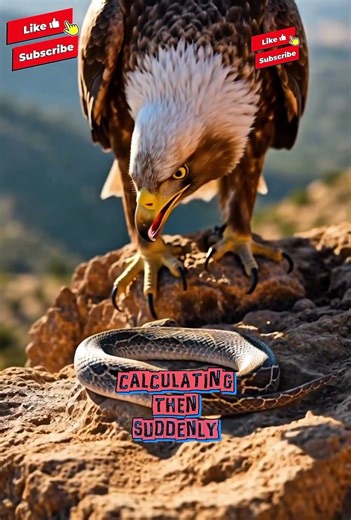 💪🦅Eagle vs Snake |🔥 A Deadly Hunt from the Sky 🦅🐍