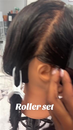 Roller set #cosmetology #cosmetologist #rollers at #beauty tools #beauty tips