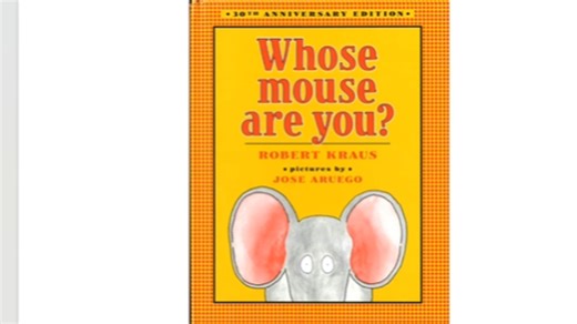 Whose mouse are you?一个温馨又有点搞笑的故事绘本启蒙，英文学习，成长教育
