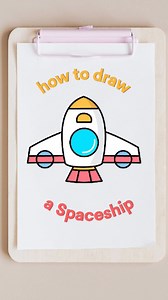 8.2K views · 23 reactions | How to Draw a Spaceship: Easy Step-by-Step Tutorial Learn how to draw a spaceship with this easy, step-by-step tutorial! Perfect for beginners and kids, this guide will help you create a cool spaceship using simple shapes and lines. | Whizk ART | Facebook