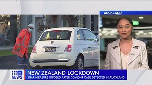 92K views · 736 reactions | New Zealand has entered a snap nationwide lockdown after recording one new case of COVID-19. #9News | 9 News | Facebook