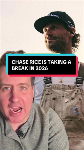 Chase Rice Announces Break from Touring in 2026