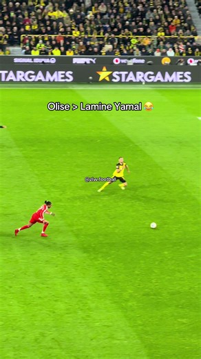 Olise ist aufjedenfall kein Big Game Player 🤣 / filmed by myself #lamineyamal #viscabarca #olise #bayernmunich #baller
