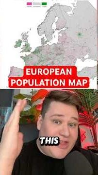 EUROPEAN POPULATION CHANGE MAP #history #map #maps #geography #news #europe #european #historical
