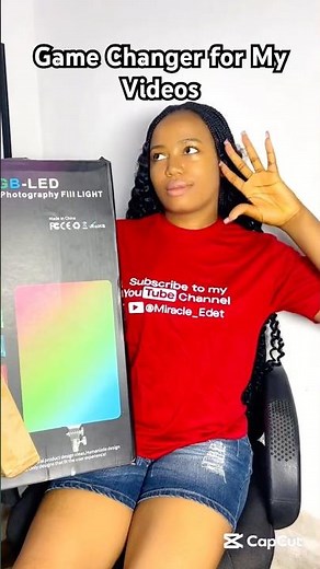 Setting Up My RGB LED Light for Better Videos