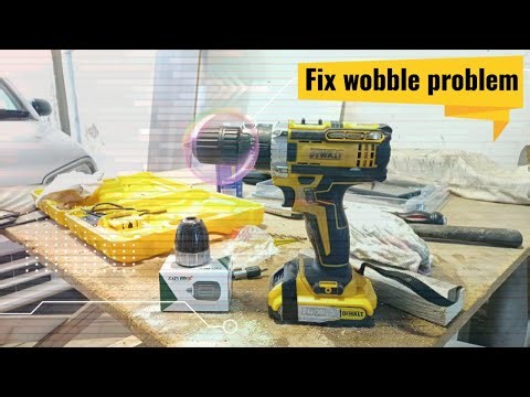 How to Change a Keyless Drill Chuck & Resolve Wobble Issue