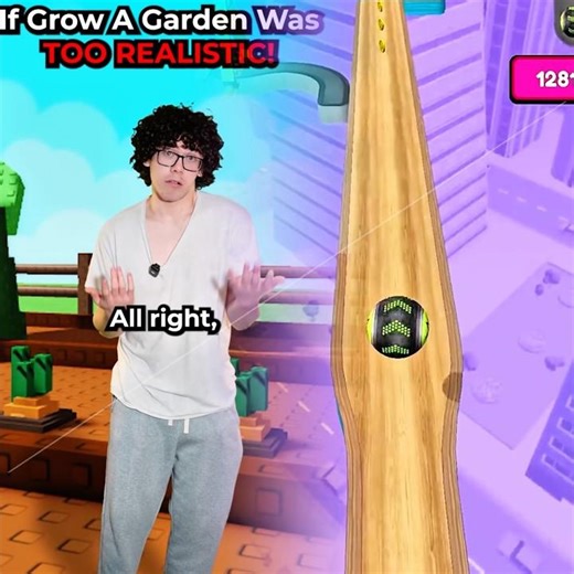 If Grow a Garden Was TOO REALISTIC! (ROBLOX)#roblox #growagarden#acting #foryou#fypシ
