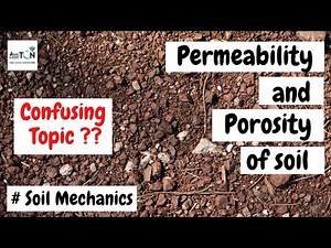 Permeability of soil | Porosity of soil | Short video | Geotechnical Engineering | Soil Mechanics